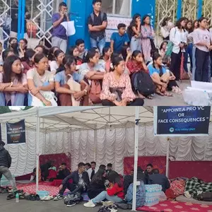 Meghalaya: NEHU students’ protest enters day 13; civil society body intervenes