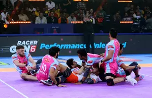 PKL Season 11: Jaipur Pink Panthers beat Puneri Paltan in thriller to secure third consecutive win