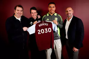 Aston Villa announce contract extension for Morgan Rogers till 2030