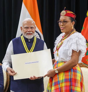 Dedicate this to 140 crore Indians, says PM Modi as Dominica confers him with top award