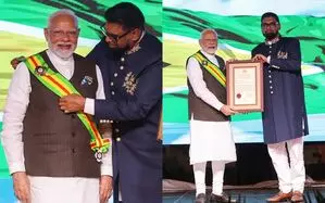 PM Modi conferred with Guyanas The Order of Excellence, dedicates it to people of India