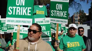 Nearly 40,000 healthcare workers at University of California kick off 2-day strike