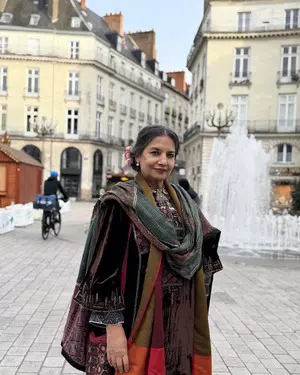 Shabana Azmi roams the streets in Nantes, remembers Shyam Benegal