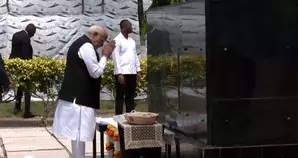 PM Modi visits Indian Arrival Monument in Guyana