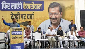 Our 6 free services in Delhi pinching rivals: Kejriwal at Revadi par Charcha campaign