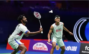 China Masters: Rankireddy-Shetty storm into mens doubles semis, Lakshya Sen ousted in quarters