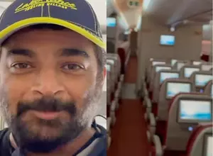 R. Madhavan recollects flying solo, getting royal treatment by  airport, airline staff