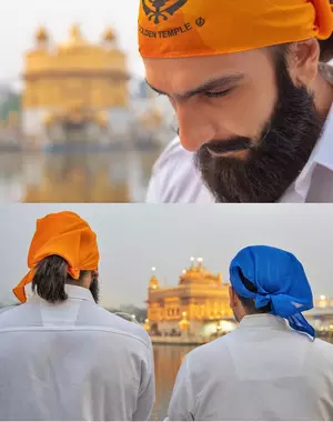 Ranveer, Aditya Dhar seek blessings at Golden Temple ahead of film’s next schedule