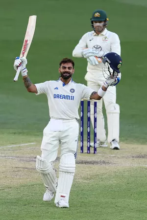 BGT 2024-25: Virat Kohli hits 30th Test hundred as India set a target of 534 for Australia