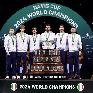 Sinner seals Davis Cup crown for Italy to cap standout season