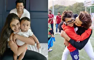 Riteish, Genelia pen heart melting note for son Riaan as he turns 10