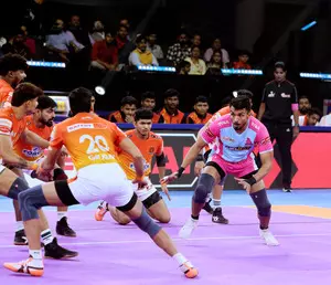 PKL Season 11: Arjun Deshwal guides Jaipur to win against Puneri Paltan