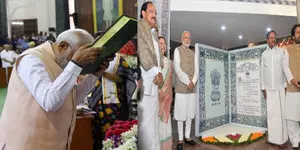 Constitution is Indias guiding light: PM Modi on 75th Samvidhan Divas