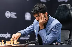 World Chess Championship: Ding springs an opening surprise but Gukesh holds on to draw Game 2