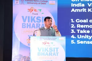 Sports Minister stresses on youth’s role in achieving ‘Viksit Bharat’ at Delhi college event