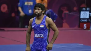 NADA bans Olympic medallist wrestler Bajrang Punia for refusing to give urine sample