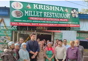 First millet restaurant opened by womens self-help group in J&Ks Kathua