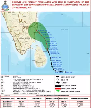 Cyclone likely to form off TN in next 12 hours, heavy rainfall across state forecast