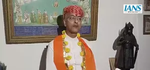 Rajasthan: Vishvaraj Singh Mewar performs Dhooni Darshan after coronation