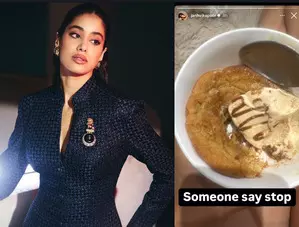 Janhvi wants someone to ‘say stop’ as she indulges on cookies, ice-cream