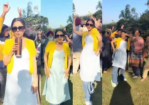 Shehnaaz Gill wows internet with her bhangra moves