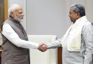 K’taka CM Siddaramaiah meets PM Modi, demands more central assistance