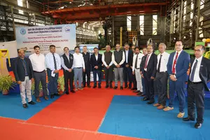 GRSE cuts steel for advanced Ocean Research Vessel for NCPOR