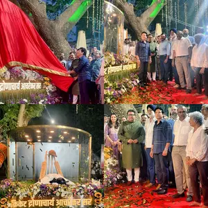 Sachin Tendulkar unveils memorial & memories of his ‘Guru’ Ramakant Achrekar Sir at Shivaji Park