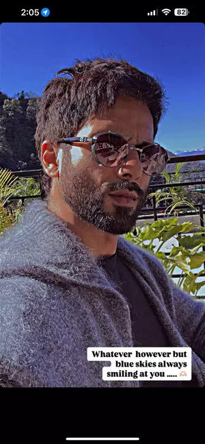 Shahid Kapoor flaunts rugged look in sunkissed picture