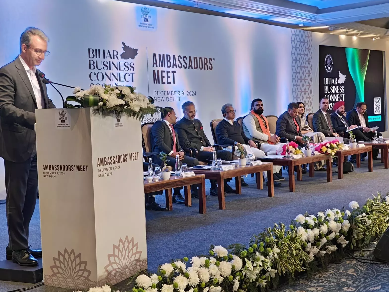 Bihar Business Connect 2024: Ambassadors Meet Strengthens Global Investment Ties