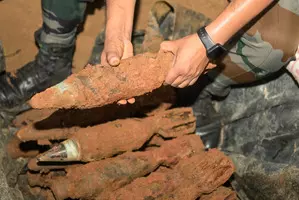 Pakistani mortar shell recovered near India-Bangladesh borders in Bengals Cooch Behar