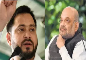 Tejashwi Yadav targets Amit Shah over remarks on Ambedkar