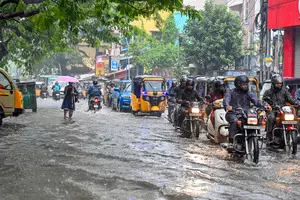 Weather office downgrades heavy rainfall alert for Chennai, adjoining districts