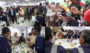 PM Modis visit to labour camp in Kuwait underscores governments  resolve for welfare of Indian workers abroad (Lead)