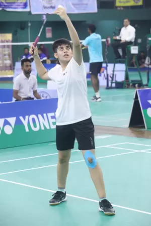 Sr National Badminton: Rithvik Sanjeevi stuns defending champion Chirag Sen in third round (Ld)