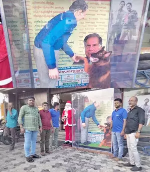 Tamil Nadu bakery makes 7-foot-tall cake of Ratan Tata and his dog for Christmas celebrations