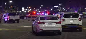 Five injured after driver crashes into shopping mall in Texas