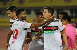 ISL 2024-25: NorthEast United fight back from a two-goal deficit to beat Hyderabad Fc 5-2