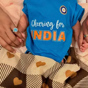 Axar Patel announces birth of baby boy Haksh Patel