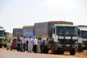 Sudanese government sends aid convoy to returnees in Sinnar State, Omdurman city