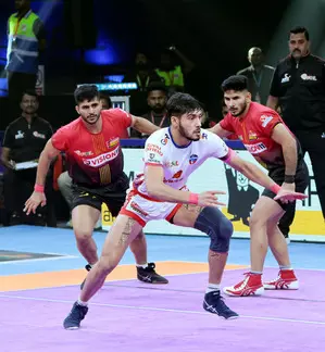 PKL 11: UP Yoddhas seal third spot with emphatic win over Bengaluru Bulls