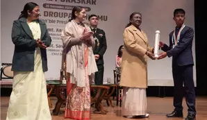 Meghalaya teen receives Rashtriya Bal Puraskar