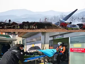 South Korea plane crash: 179 dead, two rescued