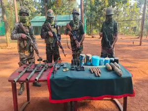 Large cache of arms, ammunition recovered in Manipur (Ld)