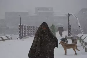 Intense cold wave grips Kashmir