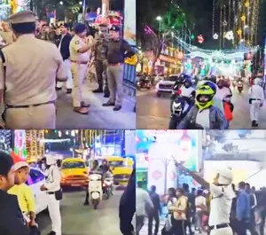 Elaborate security arrangements in Kolkata on New Year’s Eve