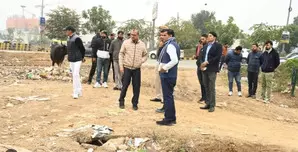 High Court appointed official inspects cleanliness arrangements in Gurugram