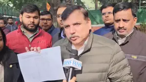 AAPs Sanjay Singh accuses BJP of voter list tampering ahead of Delhi Assembly polls