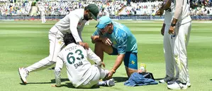 Saim Ayub ruled out for six weeks with ankle fracture