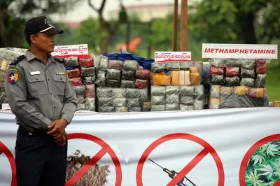 60 kg of methamphetamine seized in Myanmar